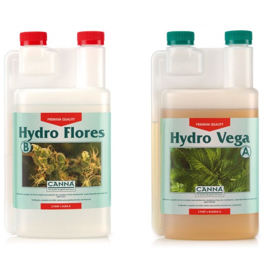HYDRO VEGA AGUA BLANDA B 1L - - CANNA - FERTILIZANTES