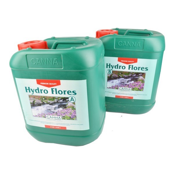 HYDRO FLORES AGUA BLANDA A 5L - - CANNA - FERTILIZANTES