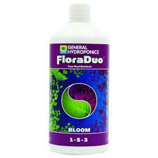 FLORADUO BLOOM 0,50L - - GENERAL HYDROPONICS - FERTILIZANTES