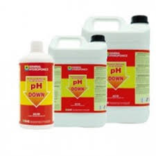 PH DOWN 10 L. - - GENERAL HYDROPONICS - FERTILIZANTES
