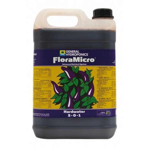 FLORAMICRO AGUA DURA 10 L. - - GENERAL HYDROPONICS - FERTILIZANTES
