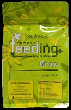 GREEN HOUSE POWDER FEEDING GROW 500 GR (BOLSA) - - GREEN HOUSE FERTILIZANTES - FERTILIZANTES