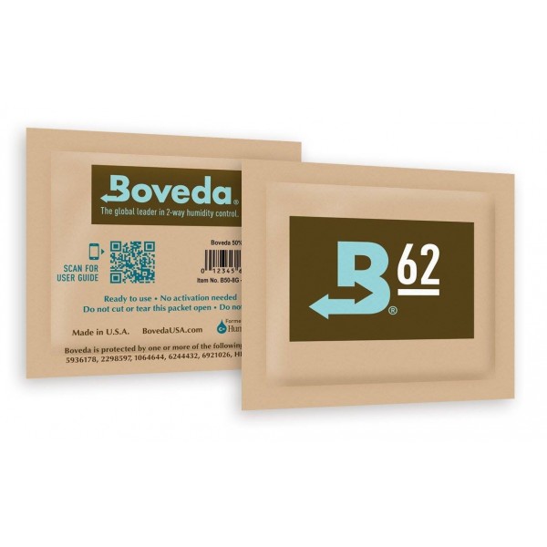 62% BOVEDA 8 GRAM PAK - - CAJAS, BOTES, MONEDEROS Y BOLSAS - PARAFERNALIA