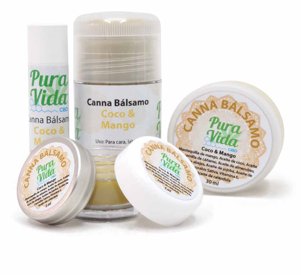 BÁLSAMO CBD STICK 30ML PURA VIDA COCO-MANGO ETIQUETTE FRANÇAISE - - PARAFARMACIA Y COSMETICA - PARAFERNALIA