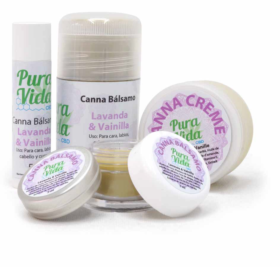 BÁLSAMO CBD BOTE 30ML PURA VIDA LAVANDA-VAINILLA ETIQUETTE FRANÇAISE - - PARAFARMACIA Y COSMETICA - PARAFERNALIA