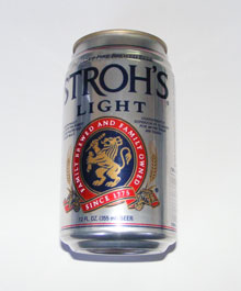 BOTE DE SEGURIDAD CERVEZA STROHS - - OCULTACION - PARAFERNALIA